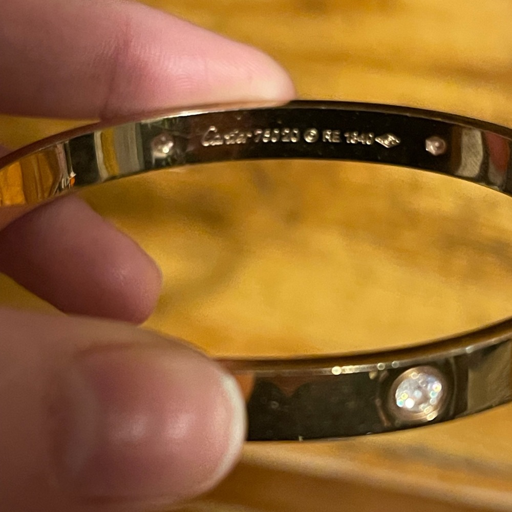 Cartier love bracelet